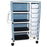 Combo Cart with 4 Shelves