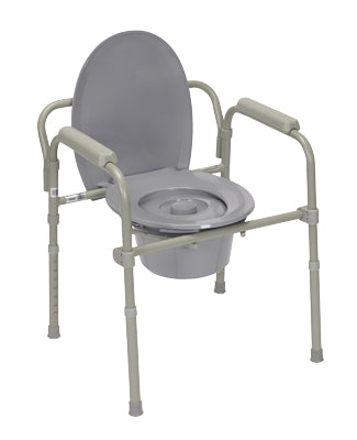 Commode with Fixed Arms