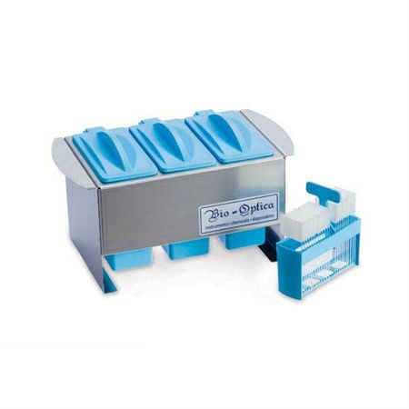 Slide Staining Dipper Staining Dippers All Plastic Dippers - Each holds 25 Slides - 3.625