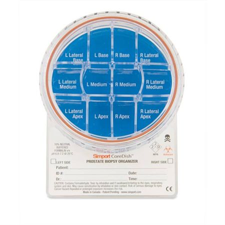 CoreDish 12-Place Prostate Biopsy Container CoreDish Prostate Biopsy C ...