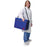 Courier Tote Courier Tote with Zipper and Divider, EPS Foam Insert - 18"W x 9"D x13"H