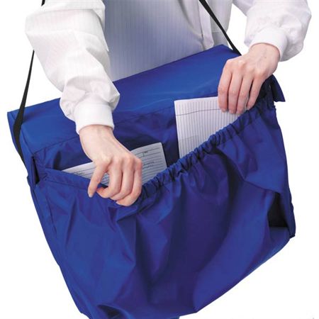 Courier Tote Courier Tote with Zipper and Divider, EPS Foam Insert - 18"W x 9"D x13"H