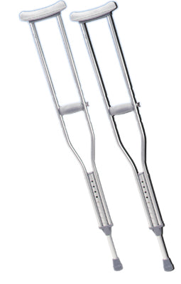 Underarm Adjustable Aluminum Crutch