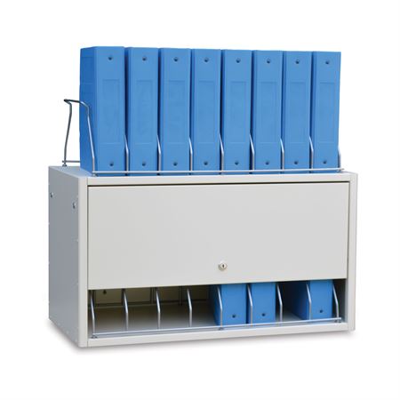 Cubbie File Storage Retractable Locking Panel for Cubbie Storage