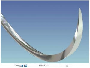 Medtronic Steel Tapercutting Needled Suture - Mono Stainless Steel Suture, 4 x 18", DT-20/KV-40 Double Armed Needles - 88862393-89