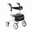 Drive / Devilbiss Healthcare Nitro White Aluminum Rollator - Nitro White Aluminum Rollator with 10" Casters - RTL10266WT