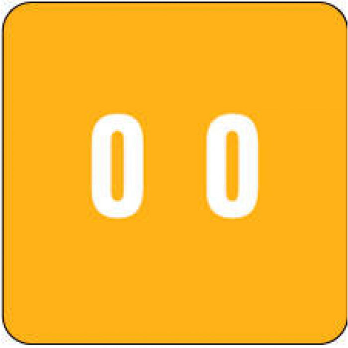 Smead Compatible Dcc Color Code Label Numeric 