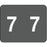 Color: Light Gray Dimensions: 1 1/4" X 1" 500/Roll