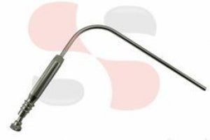 Symmetry Surgical Inc Symmetry Frazier Suction Tube Symmetry Surgical - Suction Tube, Frazier, Angled, 11 Fr, 4.5" - 70-1081