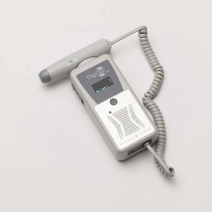 Newman Medical DigiDop Non-display Digital Dopplers - DigiDop II Doppler with Charger, Nondisplay, Vascular, 3 MHz - DD-301-D3