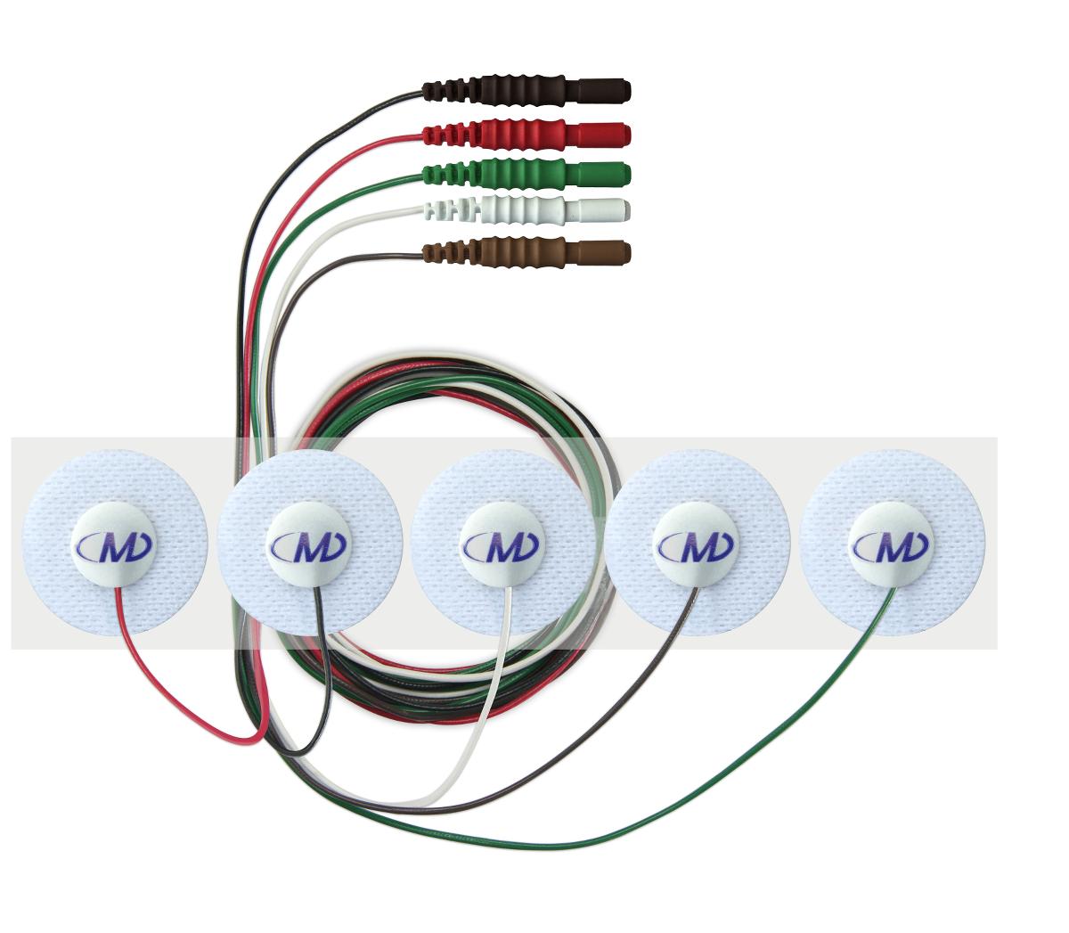 Prewired Cloth Hydrogel Electrodes by Med-Dyne