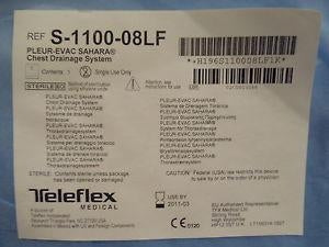 Teleflex Medical Sahara Dry Suction System - Adult / Pediatric Single Collection Chamber Sahara Dry Suction System Compatible with S-100 ATS blood bag - S-1100-08LF