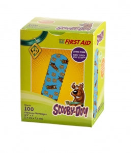 Doo Bandages by Derma Sciences Scoo - Sterile Stat Strip Bandages, 3/4" x 3", Scooby-Doo - 1065737