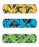 Derma Sciences Justice League Adhesive Bandages - Bandage, Aquaman, Batman, Green Lantern Design, 3/4" x 3" - 10791