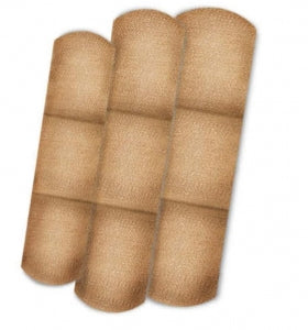 Derma Sciences Flexible Fabric Bandages - Flexible Adhesive Fabric Bandage, 3" x 3" - 1622033