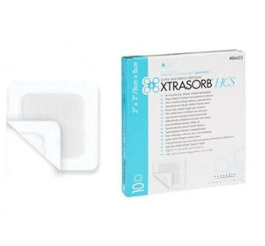 Derma Sciences XTRASORB HCS Dressings - EXTRASORB, HCS, ADHESIVE, STRL, 3"X3 - 86433