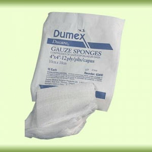Derma Sciences Ducare Woven Gauze Sponges - Ducare Woven Gauze Sponge, Nonsterile, 8-Ply, 2" x 2" - 90208