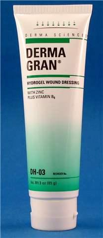 DERMAGRAN Amorphous Hydrogel Dressings by Derma Sciences