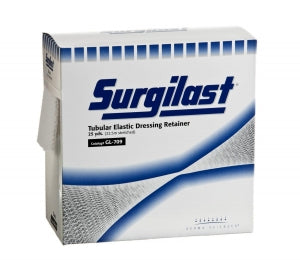 Derma Sciences Surgilast Tubular Elastic Dressing Retainers - Surgilast Tubular Elastic Dressing Retainer, 25 yd., Size 8, Medium Chest / Back / Perineum / Axilla - GL709