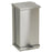 Detecto Stainless Steel Step-On Waste Cans - Step-On Stainless Steel Waste Can with 8 gal. Capacity, 21" H x 11.75" W x 13" D - C-32