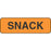 Label Paper Permanent Snack 1 1/4" X 3/8" Fl. Orange 1000 Per Roll