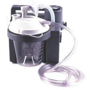 Drive / DeVilbiss Homecare Nasotracheal Suction Units - Homecare Nasotracheal Suction Unit, Supplied with 800 cc Disposable Bottle, Tubing, Elbow, AC and DC Power Cords, Carrying Case and Rechargeable Battery - 7305P-D
