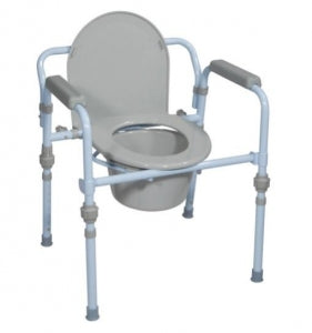 Drive / Devilbiss Folding Bedside Commodes - Folding Bedside Steel Commodes, Retail Packaging - RTL11148KDR