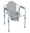 Drive / Devilbiss Folding Bedside Commodes - Folding Bedside Steel Commodes, Retail Packaging - RTL11148KDR