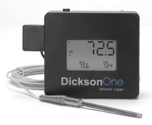 Dickson Data Ethernet Temperature Data Logger - DATA LOGGER, DICKSONONE, ETHERNET, T - ENT25