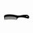 Dukal Corporation DawnMist Adult Combs - Black Comb with Handle, 8-5/8" Long - 2950