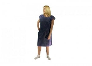 Dukal Corporation Patient Exam Wear - Patient Exam Gown, Purple, Nonsterile - 304