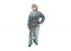 Dukal Corporation Disposable Coveralls - Disposable White Coveralls, Size XL - 382XL
