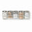 Tech-Med Services Tech-Med Glass / Sundry Dressing Jars - Labeled Glass Sundry Jars with Stainless Steel Lid, 7" x 4-1/4" - 4010