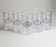 Tech-Med Services Flint Glass Jars - Unlabeled Clear Plastic Sundry Jar, 6.5" x 4" - 4019
