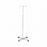 Dukal Corporation Tech-Med IV Stands - IV Stand, Mobile, 4 Legs - 4353
