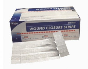 Dukal Corporation Wound Closure Strips (Sterile) - Sterile Wound Closure Strips, 1" x 4" - 5158