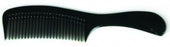 Dukal Corporation DawnMist Adult Combs - Black Comb, 5" Long - GC5