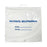 Dukal Corp DawnMist Plastic Handle Patient Belonging Bags - 1.3 Mil Patient Belongings Bag with Plastic Handle, Clear with Blue Print, 20" x 18.5" - PB01C