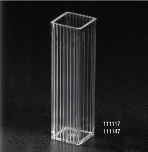 Globe Scientific Cuvettes - CUVETTE, SPECTRO, SQ, PMMA, 2 CLR SIDE, 4.5ML - 111147