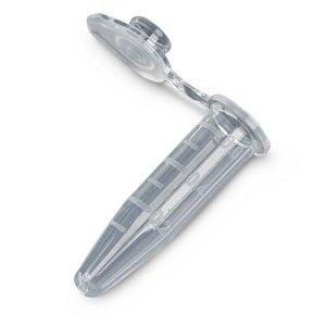 Globe Scientific 0.5 mL Microcentrifuge Tubes with Snap Caps - TUBE, MCT, PP, GRAD, CERT, NAT, 0.5ML, 500/BG - 111554