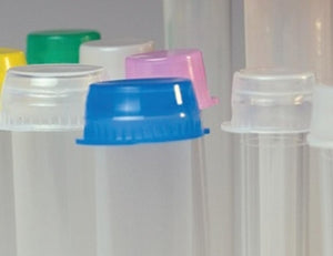 Globe Scientific Snap Cap with Two Thumb Tabs - CAP, SNAP, 16MM TUBE, PE, LAVENDER, 1000/CS - 113141L