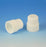 Globe Scientific 16 mm Plug Stoppers for Test Tubes - CAP, PLUG, 16MM, WHITE, 1000/BG - 116142