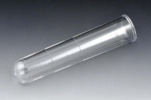 Globe Scientific 16 x 75 mm Test Tubes - Polystyrene Test Tube without Rim, 16 mm x 75 mm, 8 mL - 119010A