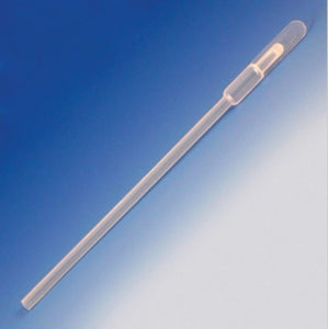 Globe Scientific 1.0mL Transfer Pipet Special Purpose w/Paddle - PIPET, TRANSFER, W/PADDLE, BULB 0.2ML, 0.8ML - 136080-500