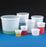 Globe Scientific Multipurpose Container with Translucent Lid - Multipurpose HDPE Container with Lid, Translucent, 4 oz. - 271004