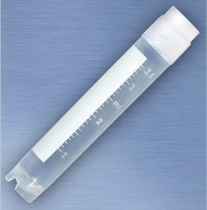 Globe Scientific CyroClear Cyrogenic Tubes - CyroClear Cryogenic Tube, Sterile, Internal Threads, Graduated, 4.0 mL, Round Bottom - 3014