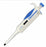 Globe Scientific Inc Adjustable Volume Diamond Pro Pipettors with Tip Ejector - Diamond Pro Pipette, Adjustable Volume, 10-100 uL, Blue - 3311-100