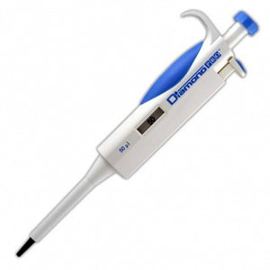 Globe Scientific Inc Fixed Volume Diamond Pro Pipettors - Diamond Pro Pipette, Fixed Volume, 50 uL, Blue - 3312-50