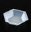 Globe Scientific Plastic Hexagonal Weighing Dishes - DISH, WEIGH, HEXAGONAL, ANTISTATIC, PS, 200ML - 3617