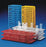 Globe Scientific Snap-N-Rack Test Tube Racks - TUBE RACK, 30MM, PP, YELLOW, 24-PLACE - 456806